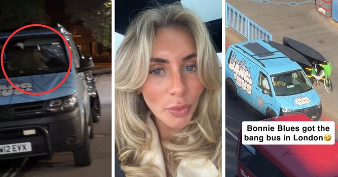 Bonnie Blue Bang Bus