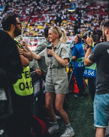 Franzi Müllers (franzi.marie) ZDF-Reporterin Sport