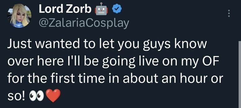 Zalaria Cosplay
